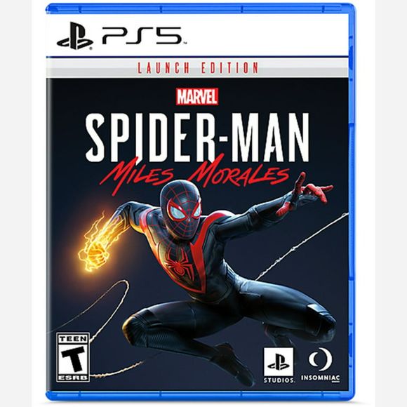 Sony Other - 📣 Spider-Man 🎮 Miles Morales Physical Launch Disk Edition SEALED NWTags 😍🎁